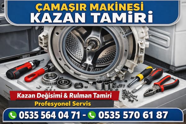 Vestel Çamaşır Makinesi Kazan Düşmesi Tamiri Fiyatı